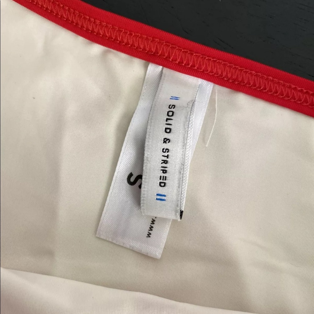 Solid & Stripped Bikini Bottom S - image 2